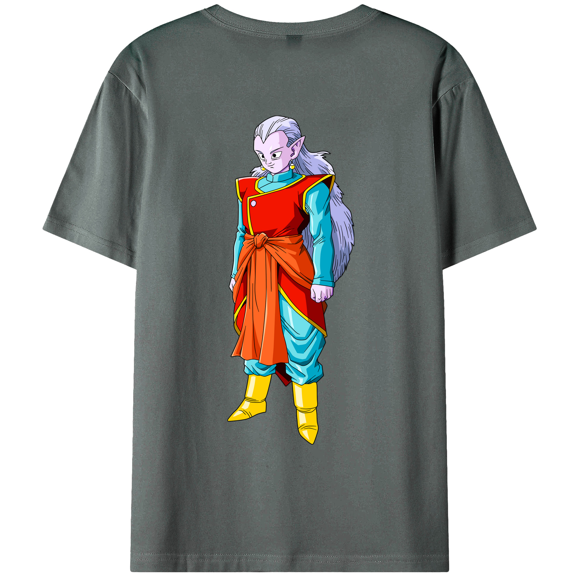 （画像用） ドラゴンボール DRAGON BALL 綿100％ メンズ半袖Tシャツ（バックプリント） 通気性